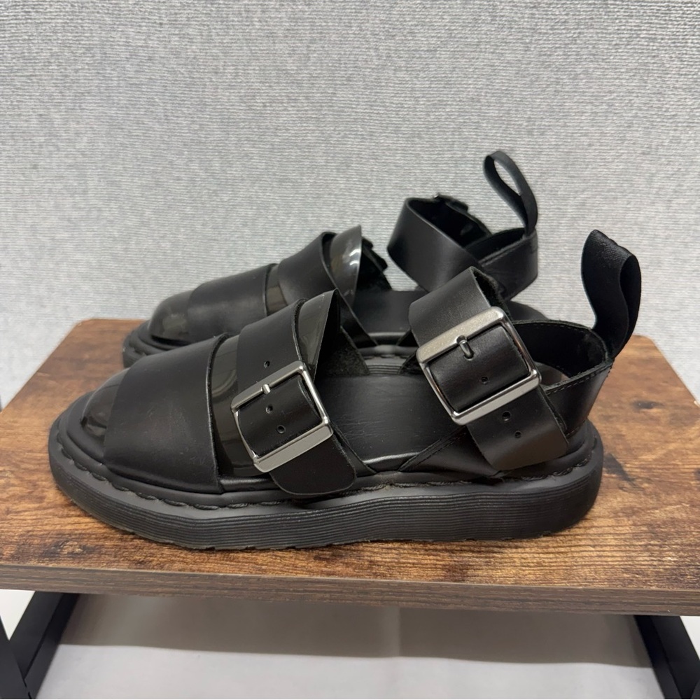 Dr. Martens Gryphon Black Sandals Women's - Picture 2 of 7